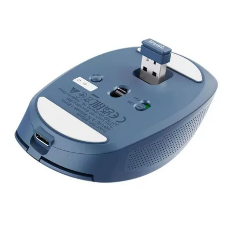 Trust Ozaa Mouse - 3200 DPI - Wireless - Blue