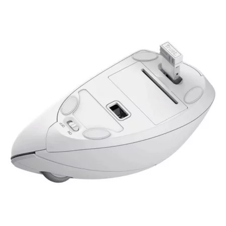 Trust Verto Ergonomic Mouse - 1600 DPI - White