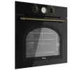 Rustic Teka Oven - HRB 6300 AT- 70L - Class A - Black