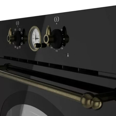 Rustic Teka Oven - HRB 6300 AT- 70L - Class A - Black