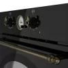 Rustic Teka Oven - HRB 6300 AT- 70L - Class A - Black