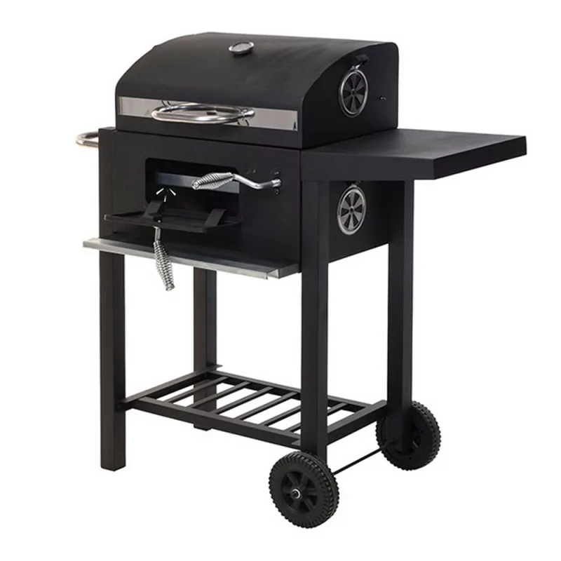 EDM Charcoal Barbecue with Lid - 96xd36xl 48.5cm EDM Charcoal Barbecue with Lid - 96xd36xl 48.5cm