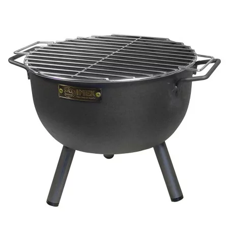 Barbacoa Imex el Zorro Carvão Grill Redonda Negro (Ø 30 x 28 cm)
