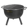 Barbacoa Imex el Zorro Carvão Grill Redonda Negro (Ø 30 x 28 cm)