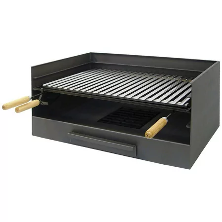 Drawer with Stainless Steel Grid 61X40X32Cm Imex El Zorro