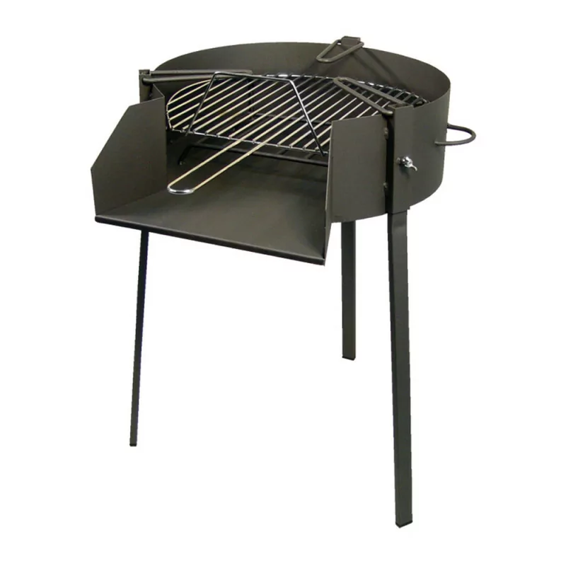Churrasqueira Redonda C/Suporte Para Frigideira Paella Ø60Cm Imex El Zorro Churrasqueira Redonda C/Suporte Para Frigideira Paella Ø60Cm Imex El Zorro
