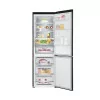 LG Combined Refrigerator - 341L - Black - GBB71MCVGN