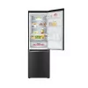 LG Combined Refrigerator - 341L - Black - GBB71MCVGN