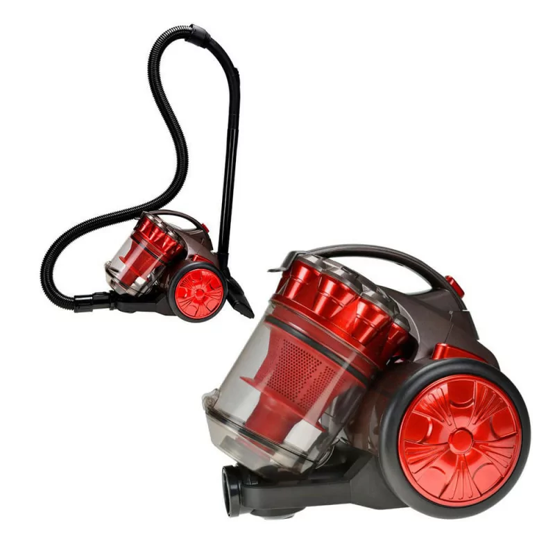 EDM 2.2 L Bagless Vacuum Cleaner – Multicyclonic 700 W Red – Class A EDM 2.2 L Bagless Vacuum Cleaner – Multicyclonic 700 W Red – Class A