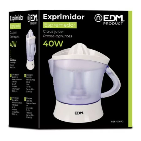 Espremedor EDM - 1.2L - 40W - 07670|EdM|8425998076707