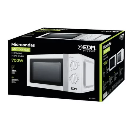 S.of. micro-ondas 20 l 700w 45x32x23,5cm edm