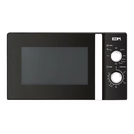 Microondas Grill EDM - 1000W - Preto - 07413|EdM|8425998074130