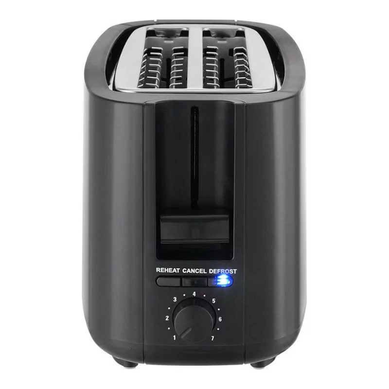Torradeira EDM - Duas Fendas - 1400W - Preta - 07706