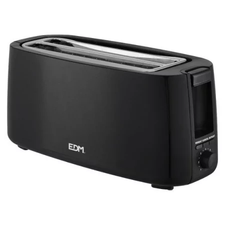 Torradeira duas fendas longas black design edm