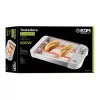 Torradeira horizontal 600w com temporizador 35,5x21x6cm edm