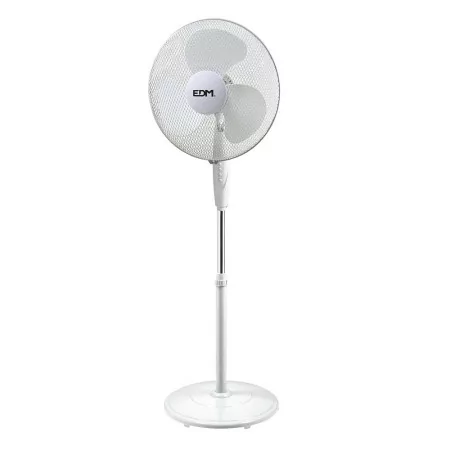 Standing Fan 110-130cm EDM - White - 45W