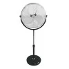 EDM Industrial Standing Fan - 118/148cm - Circular Base - 120W - Chrome/Black