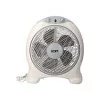 EDM Floor Fan - Box Fan - 45W - White/Gray