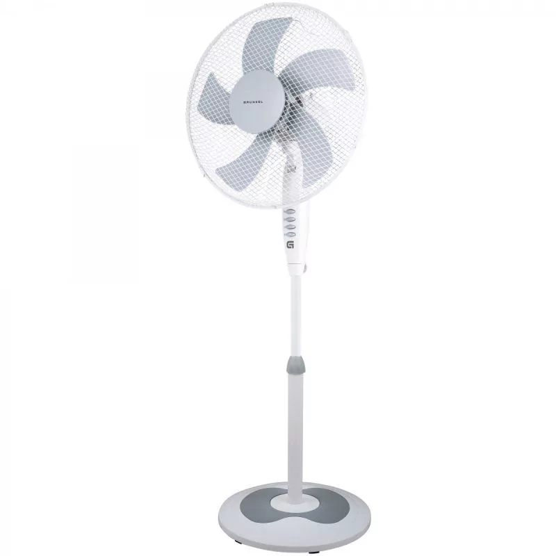 Standing fan grunkel fan-165r, 50w, 5 blades 40cm, 3 speeds Standing fan grunkel fan-165r, 50w, 5 blades 40cm, 3 speeds