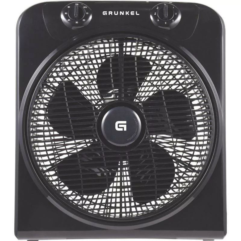 Grunkel box fan ng floor fan - 45W - 3 speeds Grunkel box fan ng floor fan - 45W - 3 speeds