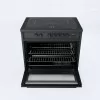 Meireles Electric Stove - 5 Burners - 121L - Black - E 913 BL