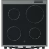 Indesit Electric Stove - 4 Burners - 69L - Stainless Steel - IS67V5PHX/E