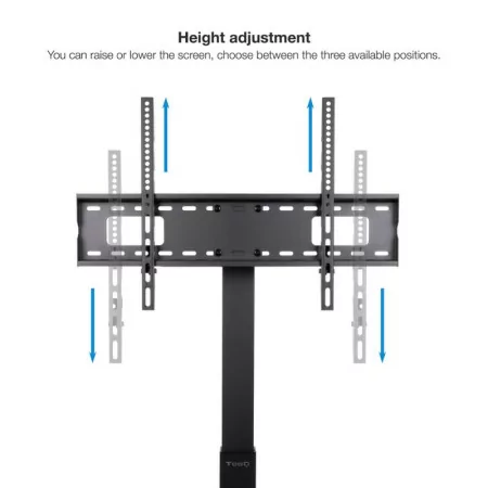 TooQ Floor TV Stand - Height Adjustment - 37" / 70" - FS2285M-B