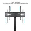 Suporte TV Chão TooQ - Regulação de Altura - 37" / 70" - FS2285M-B|TooQ|8433281014398