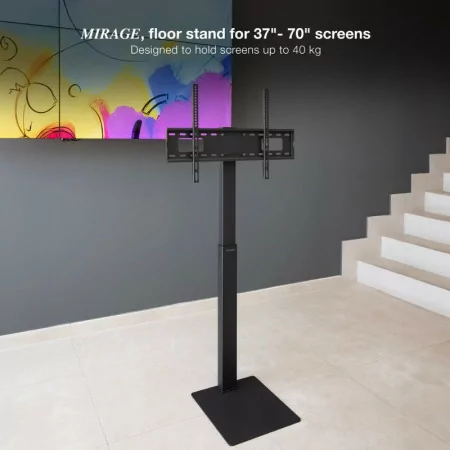 TooQ Floor TV Stand - Height Adjustment - 37" / 70" - FS2285M-B