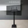 TooQ Floor TV Stand - Height Adjustment - 37" / 70" - FS2285M-B