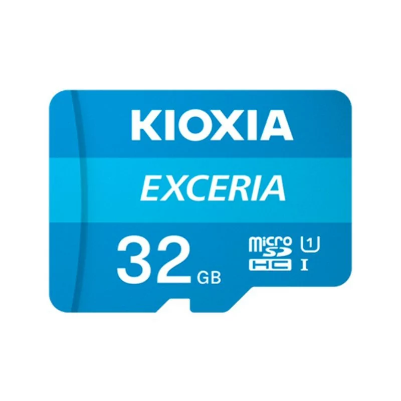 Kioxia MicroSD Memory Card - Exceria 32GB - W/ Adapter Kioxia MicroSD Memory Card - Exceria 32GB - W/ Adapter