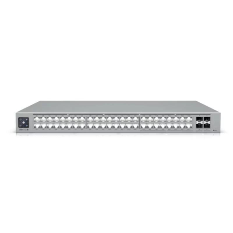 Ubiquiti UniFi Switch Pro Max 48 PoE - (48 Ports - Layer 3 - 2.5GbE - PoE++) Ubiquiti UniFi Switch Pro Max 48 PoE - (48 Ports - Layer 3 - 2.5GbE - PoE++)