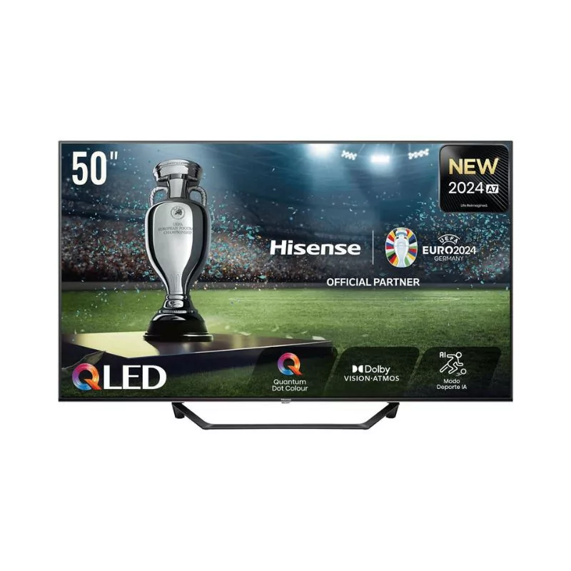 Hisense Smart TV 50" QLED 50A7NQ - (127cm - VIDAA OS - UHD 4K - Central Foot)