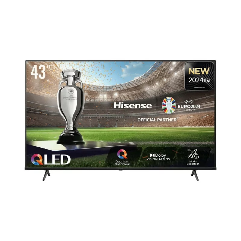 Hisense 43" Qled Smart TV - 43E7NQ - 4K UHD Hisense 43" Qled Smart TV - 43E7NQ - 4K UHD