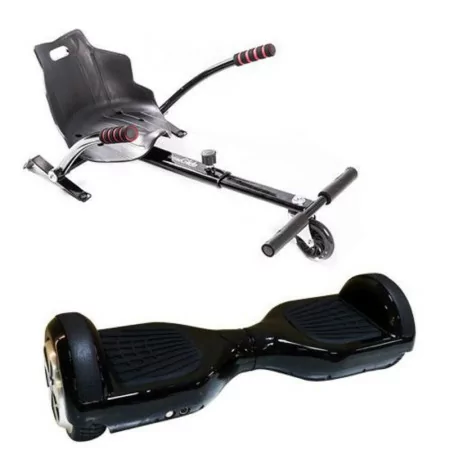 Pack Hoveboard UrbanGlide 65 Elite - Kart Pilot - Preto Pack Hoveboard UrbanGlide 65 Elite - Kart Pilot - Preto