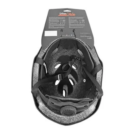 UrbanGlide GLM2 Helmet - Size M - Black and Red - 54361
