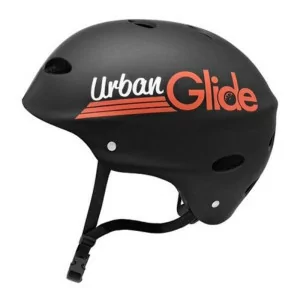 UrbanGlide GLM2 Helmet - Size M - Black and Red - 54361