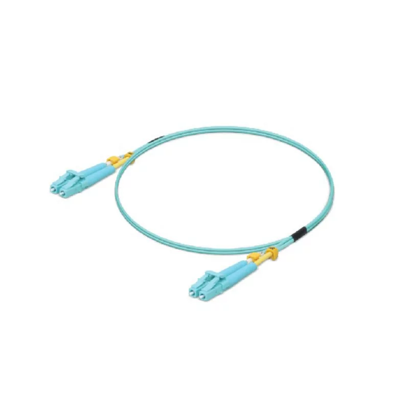 Cabo de Fibra Ótica Ubiquiti UniFi - 1M - LC OM3 - Aqua - UOC-1 Cabo de Fibra Ótica Ubiquiti UniFi - 1M - LC OM3 - Aqua - UOC-1