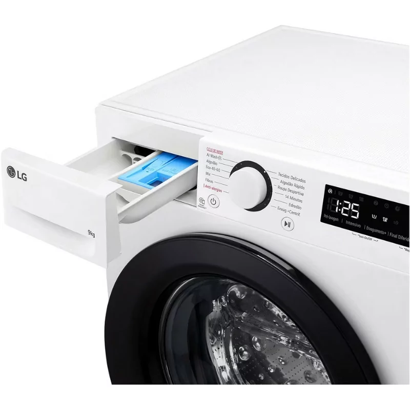 Máquina Lavar Roupa LG F4WR5009A6W (9kg - 1400rpm - Classe A)