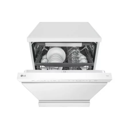 LG Dishwasher - 14 Place Settings - White - DF355FW