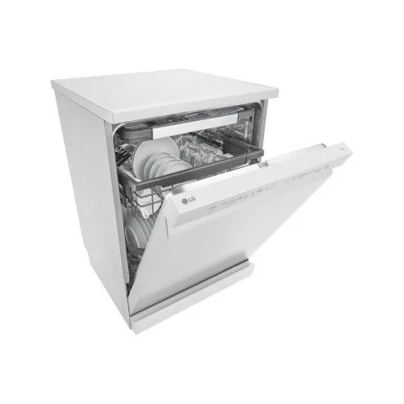 LG Dishwasher - 14 Place Settings - White - DF355FW