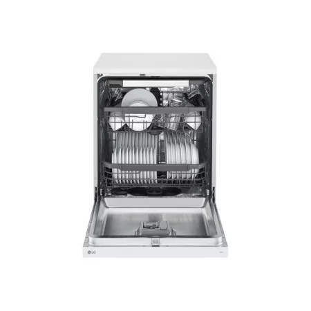 LG Dishwasher - 14 Place Settings - White - DF355FW