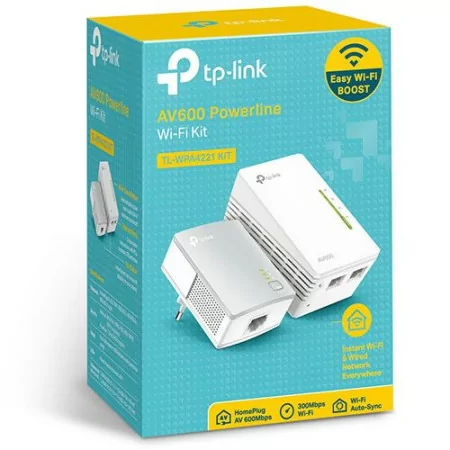 Powerline TP-Link TL-WPA4221 AV600 KIT (Pack2)|TP-Link|6935364084103