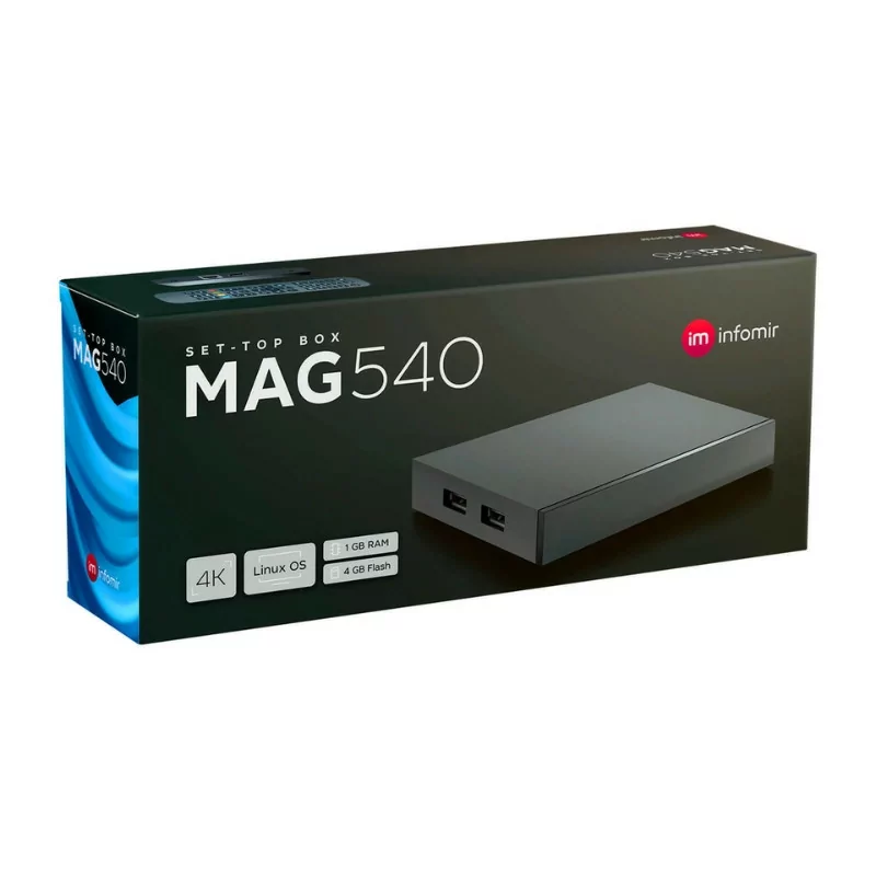 MAG 540 - Box IPTV - Linux 4K