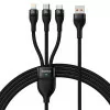 Baseus Flash Series 100W 1.2m Adapter Cable - Black
