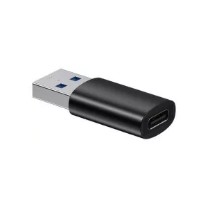 Adaptador Baseus Ingenuity Series Mini USB-A 3.1 para USB-C Preto