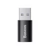 Baseus Ingenuity Series Mini USB-A 3.1 to USB-C Adapter Black