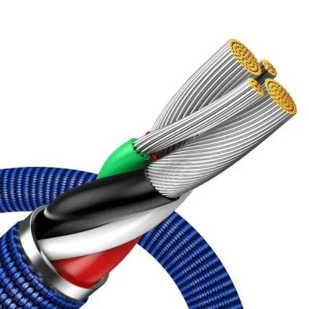 Cabo Baseus - USB-A - Lightning - 2M - Azul|Baseus|6932172602727