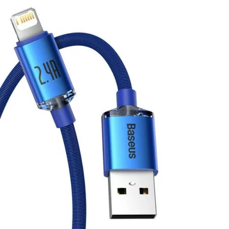 Cabo Baseus - USB-A - Lightning - 2M - Azul|Baseus|6932172602727