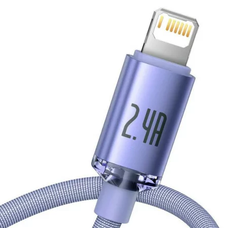 Cabo Baseus - USB-A - Lightning - 2M - Roxo|Baseus|6932172602734